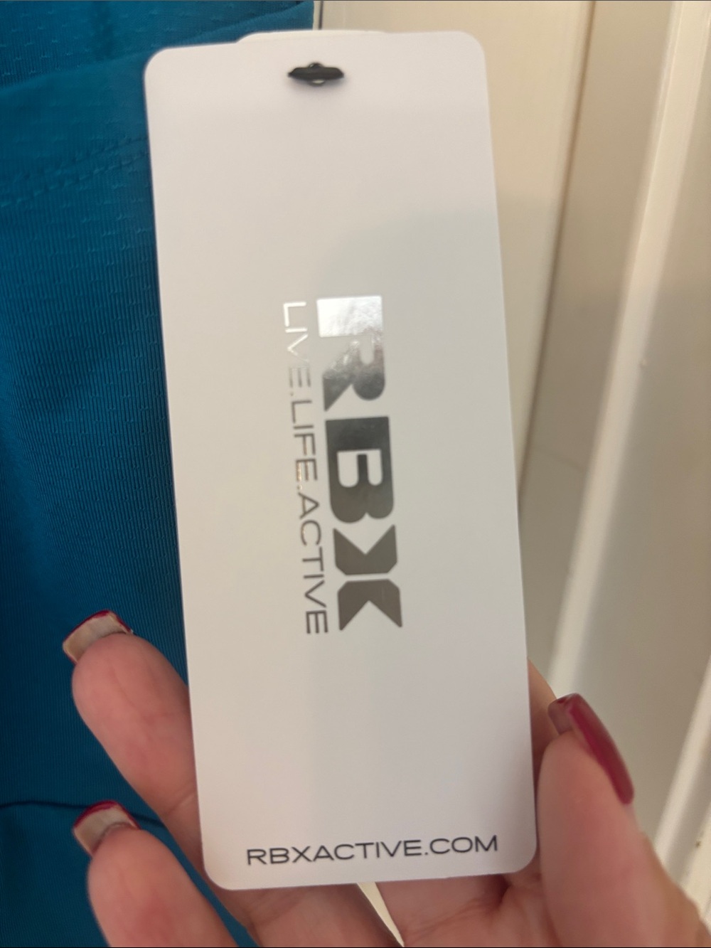 RBX Blue Athletic Skort with Side Pockets - Picture 5 of 5